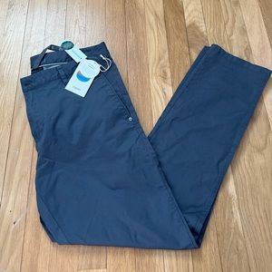 NWT Vuori Collins Chino Pant in Grey